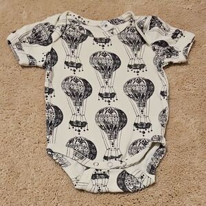 Kate Quinn Cream and Black Hot Air Balloon Bodysuit